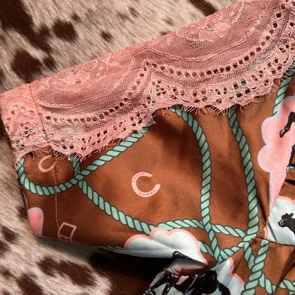 Two 2 fly western women’s snap button up s/s dress size XS - Picture 5 of 8